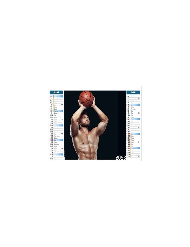 2EN1 - SENSUALITE 2026 - XXL 474 x 700 mm - MARQUAGE 1 COULEUR marquage laser ultra précis