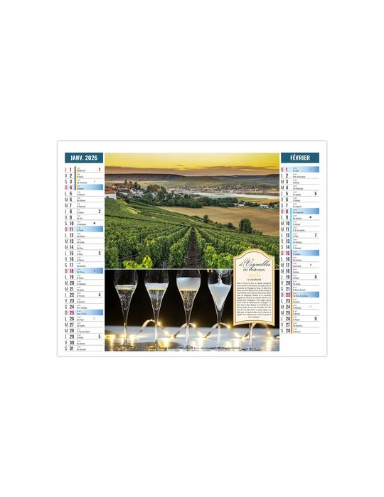 2EN1 - TERROIR 2026 - XXL 474 x 700 mm - MARQUAGE 1 COULEUR