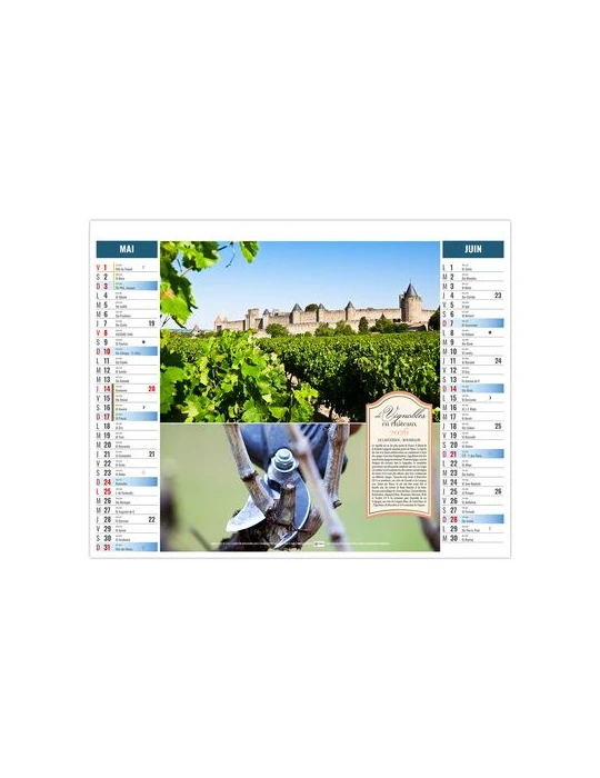 2EN1 - TERROIR 2026 - XXL 474 x 700 mm - MARQUAGE 1 COULEUR