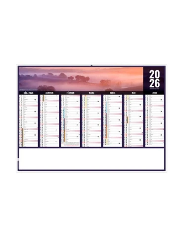 LIBERTE OCCITANIE 2026 - MIDI 430 x 335 mm - LEGER 400G - SANS MARQUAGE - 1 TROU EN TETE 2