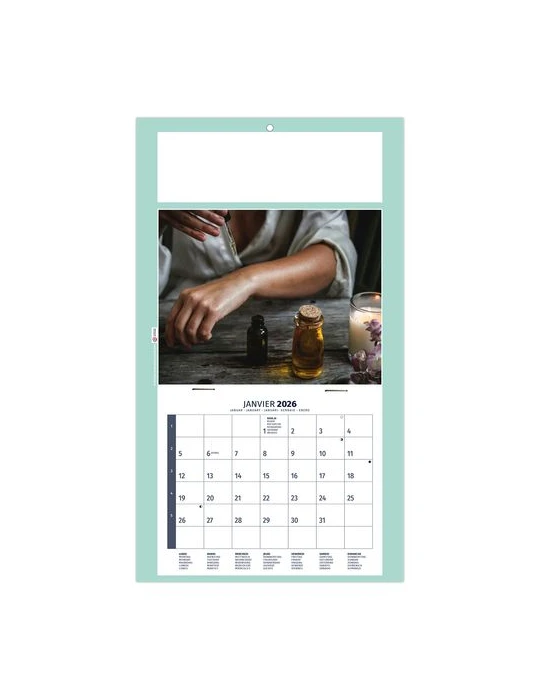 PLAQUE 1 VUE HOMEO 2026 - DOS CARTON - EURO BLOC - SANS MARQUAGE