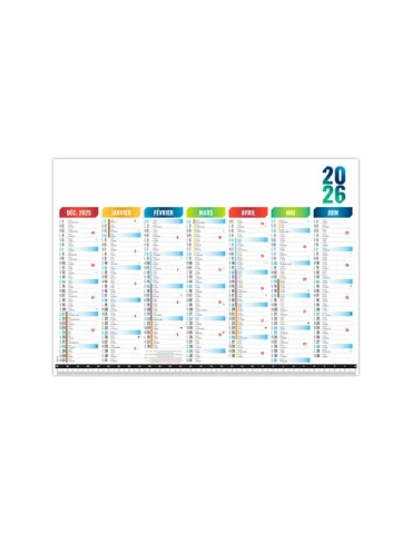 SOUS-MAIN SMP MESURE 2026 - 297X210MM QUADRI RECTO VERSO PLASTIFIE ENCAPSULE 2