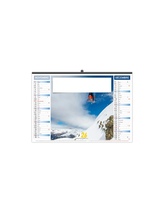 ILLUSTRE ECO - SPORTS 2026 - SMALL 480 x 330 mm cadeau client original