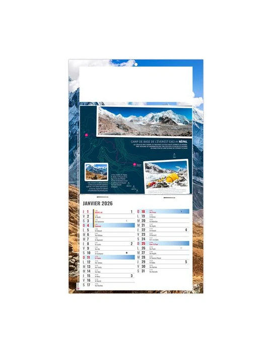 PLAQUE 1 VUE TONY 2026 - DOS CARTON - BLOC B2 - SANS MARQUAGE