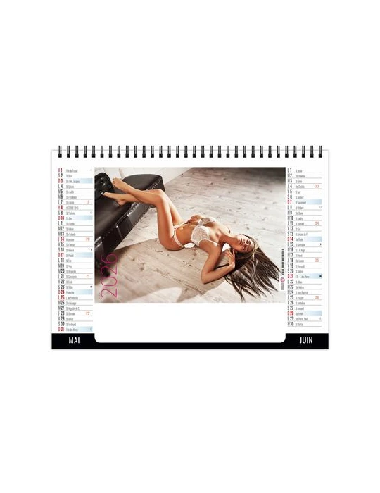 CHEVALET STANDARD 7F - A FLEUR DE PEAU 2026 - QUADRI goodies publicitaire événementiel