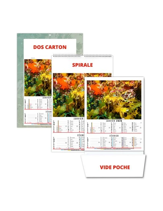 ANNA 2026 - 6 FEUILLETS - BLOC SEUL SANS MARQUAGE