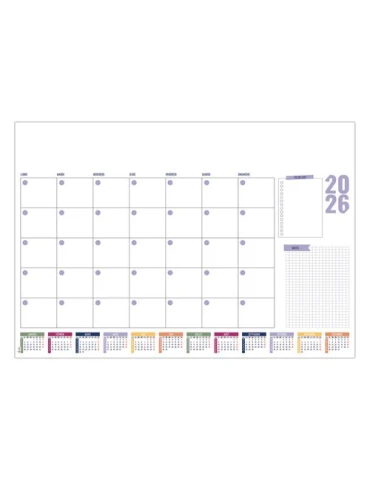 SM BUREAU 2026 - SM 600 x 420 mm - 40 FEUILLETS