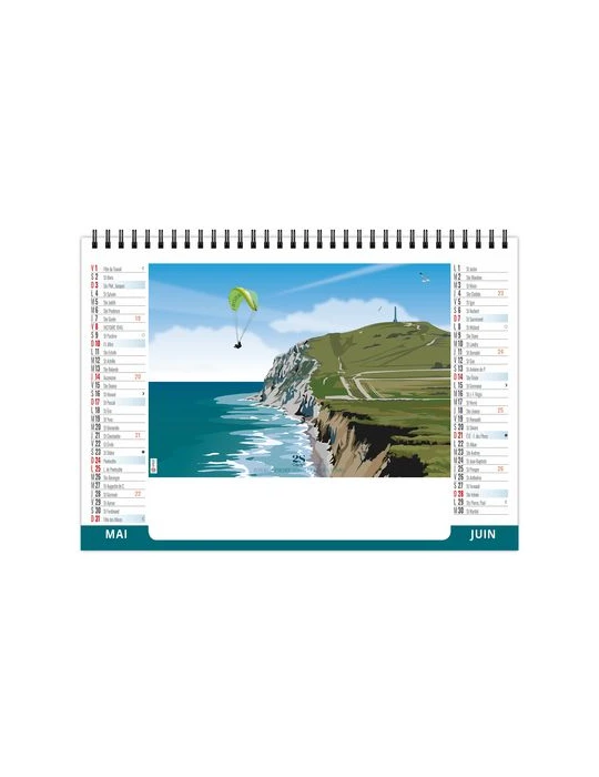 CHEVALET STANDARD 7F - ILLUSTRATIONS 2026 - QUADRI goodies publicitaire événementiel