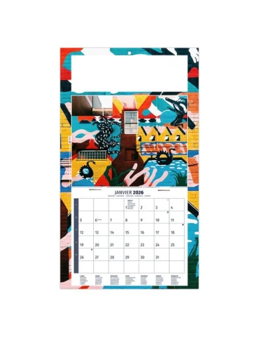 PLAQUE 1 VUE TIPHAINE 2026 - DOS CARTON - BLOC B2 - SANS MARQUAGE 2