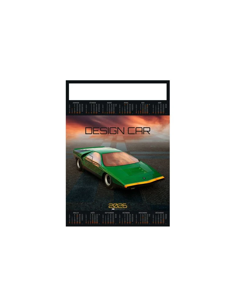 POSTER - AUTOMOBILE 2026 - QUADRI