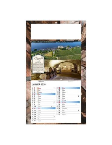 PLAQUE 1 VUE CORALIE 2026 - DOS CARTON - BLOC B2 - SANS MARQUAGE 2