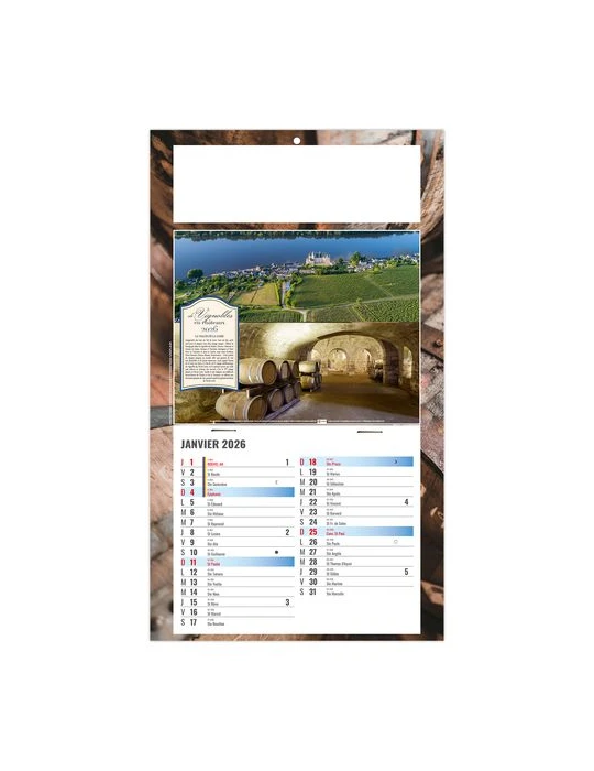 PLAQUE 1 VUE CORALIE 2026 - DOS CARTON - BLOC B2 - SANS MARQUAGE personnalisable avec votre logo