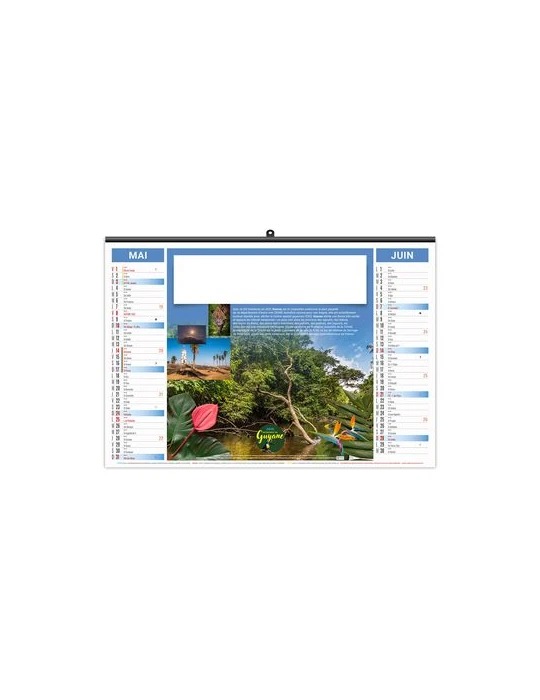 ILLUSTRE ECO - AMAZONE 2026 - SMALL 480 x 330 mm objet promotionnel éco-responsable