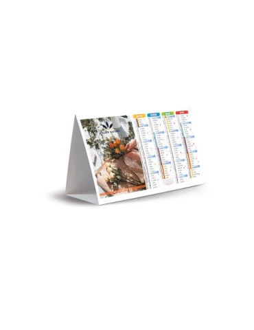 CHEVALET DE COMPTOIR CREATION 2026 - FORMAT FINI 210 x 135 mm - CARTE GRAPHIQUE 400g