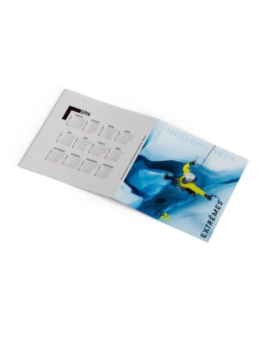 CARTE DE VOEUX - EFFORT 2026  AVEC ENVELOPPE - SANS MARQUAGE 2