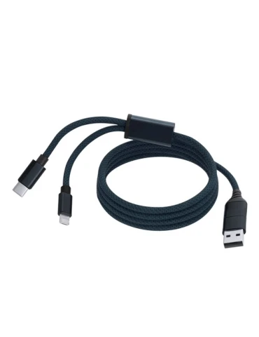 Câble de Charge Briony Matières : polyester Couleurs : blanc 2