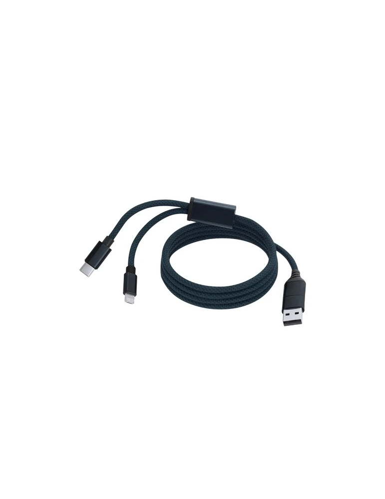 Câble de Charge Briony Matières : polyester Couleurs : blanc impression haute définition