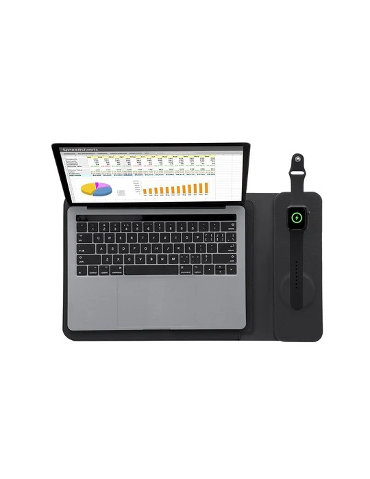 Housse pour Ordinateur Portable Multifonction Benrix Couleurs : noir Matières : PU recyclé accessoire événementiel unique