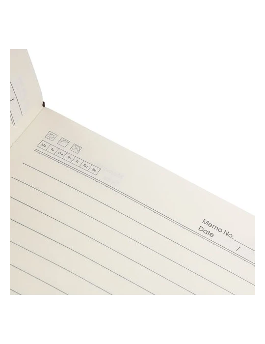 Carnet A5 en PU recyclé Elian