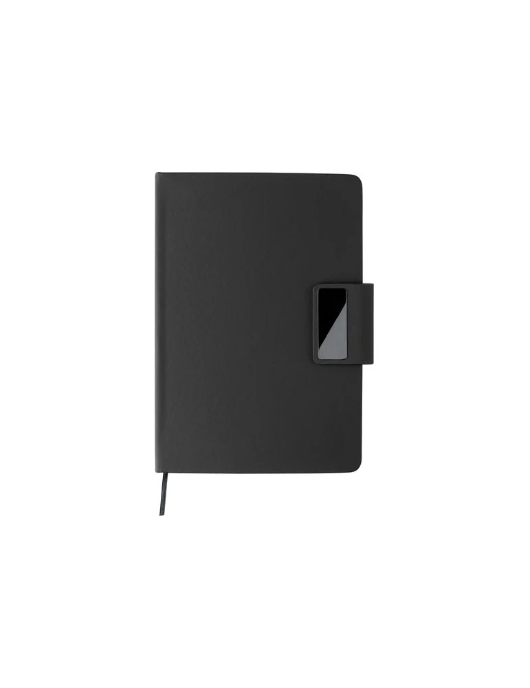 Coffret cadeau de bureau en carton Roan Matières : polyester Couleurs : noir