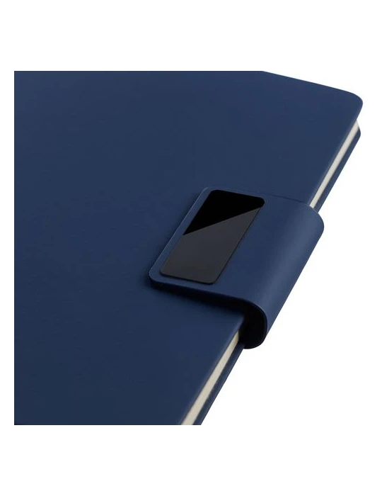 Coffret cadeau de bureau en carton Roan Matières : polyester Couleurs : noir personnalisation sur mesure