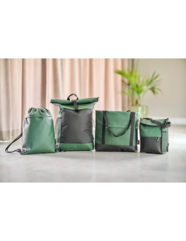 Sac à dos en polyester rPET 600D Auri Matières : polyester Couleurs : gris 2