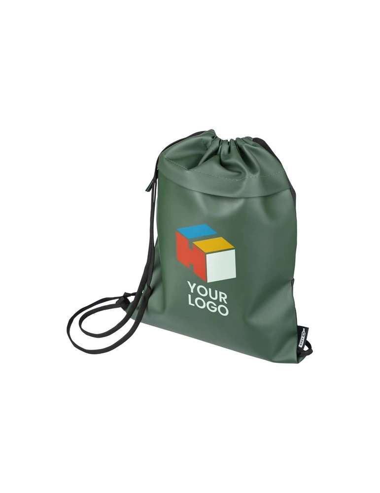 Sac à dos en polyester rPET 600D Auri Matières : polyester Couleurs : gris cadeau entreprise pas cher