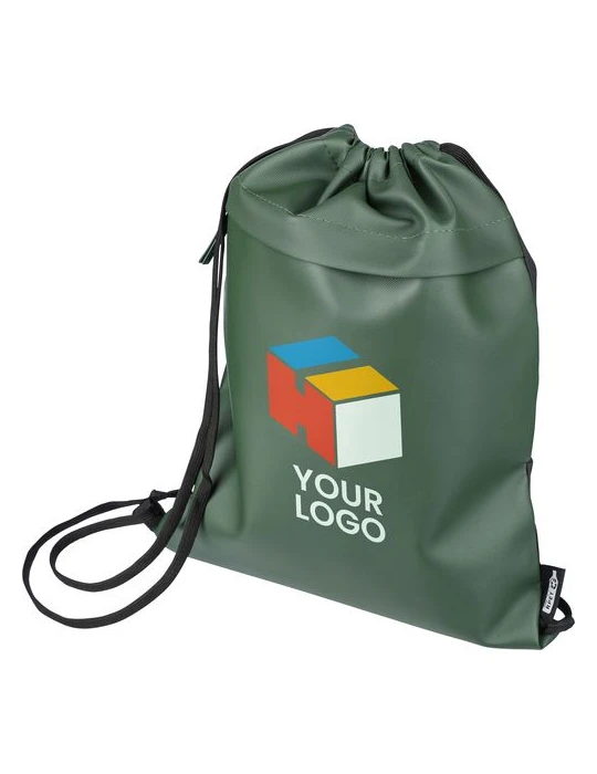 Sac à dos en polyester rPET 600D Auri Matières : polyester Couleurs : gris cadeau entreprise pas cher