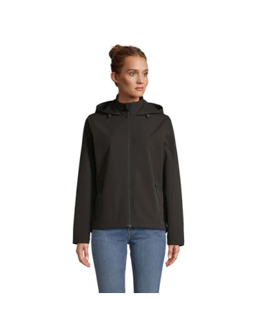 RACE HOODED WOMEN VESTE