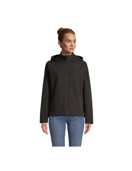 RACE HOODED WOMEN VESTE