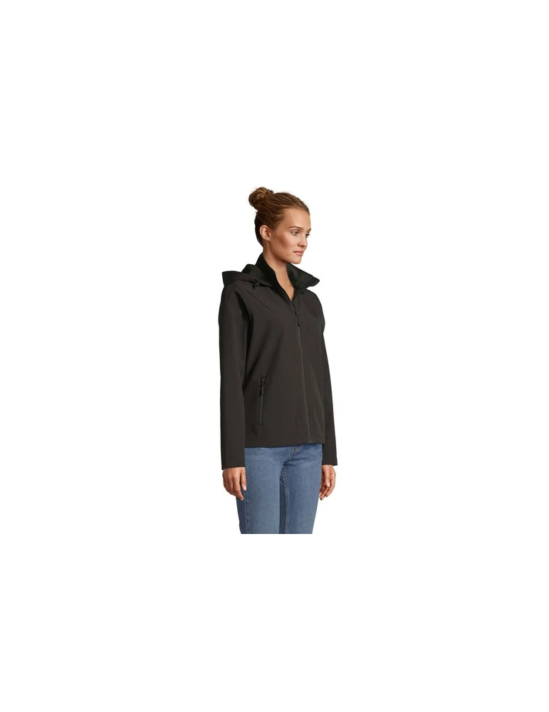 RACE HOODED WOMEN VESTE