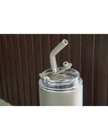 Gourde double paroi de 500 ml en acier inoxydable Omari Matières : acier inoxydable Couleurs : gun 2