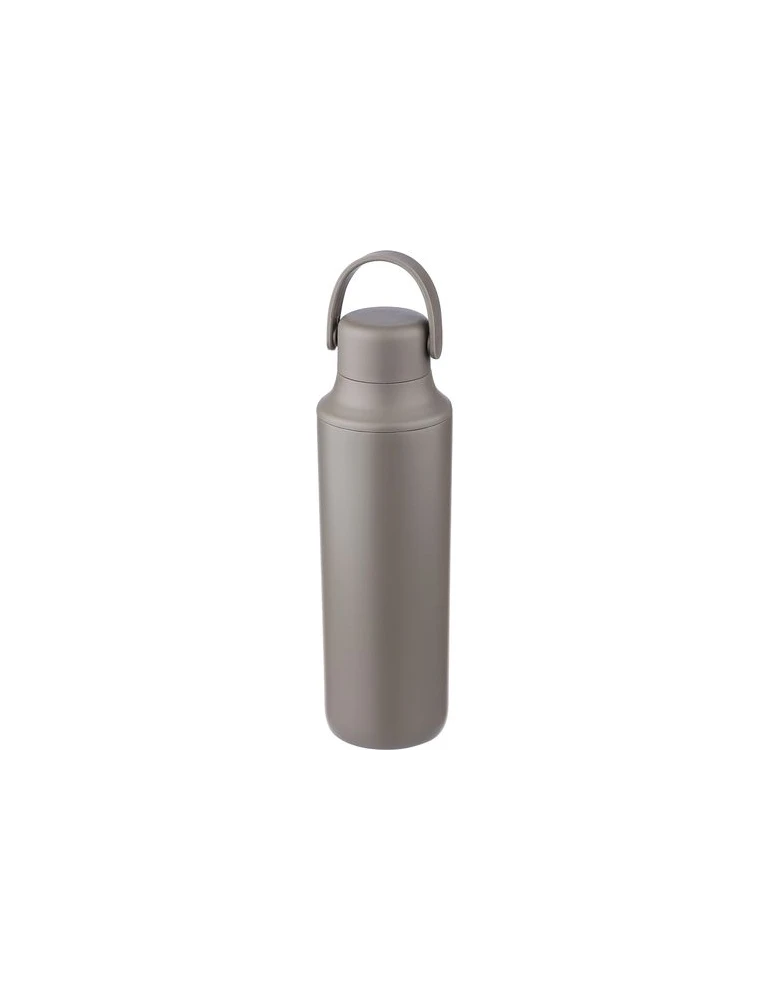 Gourde double paroi de 500 ml en acier inoxydable Omari Matières : acier inoxydable Couleurs : gun accessoire événementiel uniqu