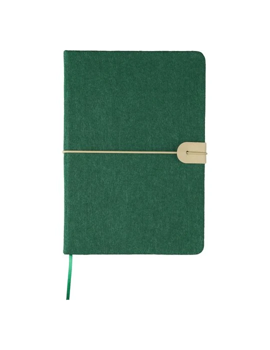 Carnet A5 en feutre recyclé Dario