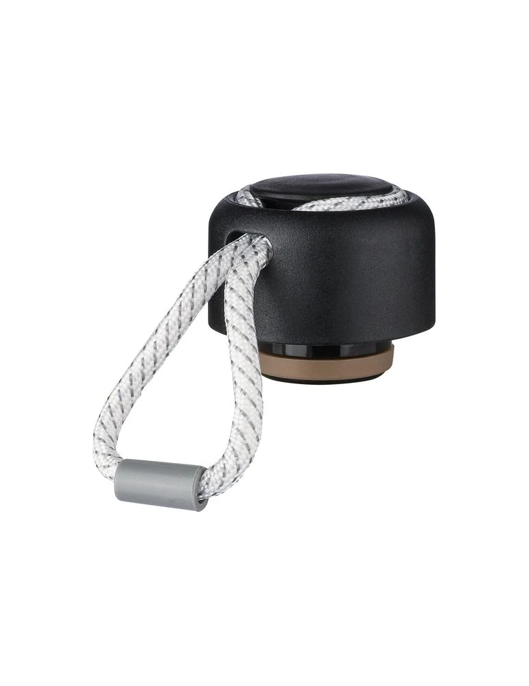 Gourde double paroi de 500 ml en acier inoxydable recyclé Solene Matières : polyester Couleurs : bleu impression logo haute qual