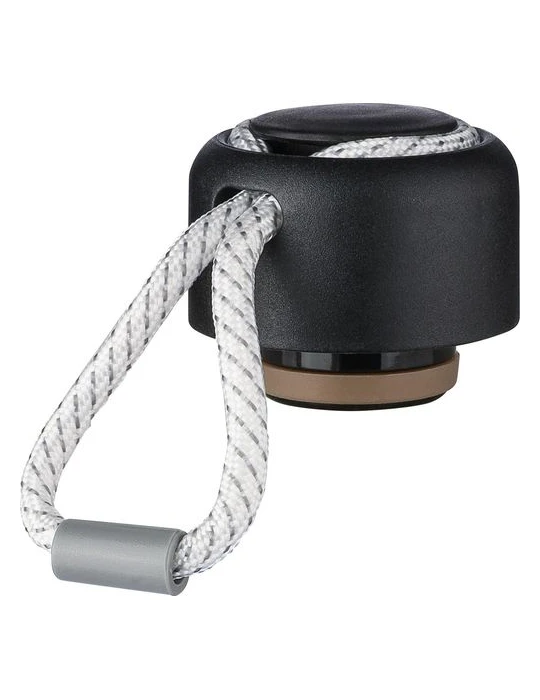 Gourde double paroi de 500 ml en acier inoxydable recyclé Solene Matières : polyester Couleurs : bleu impression logo haute qual