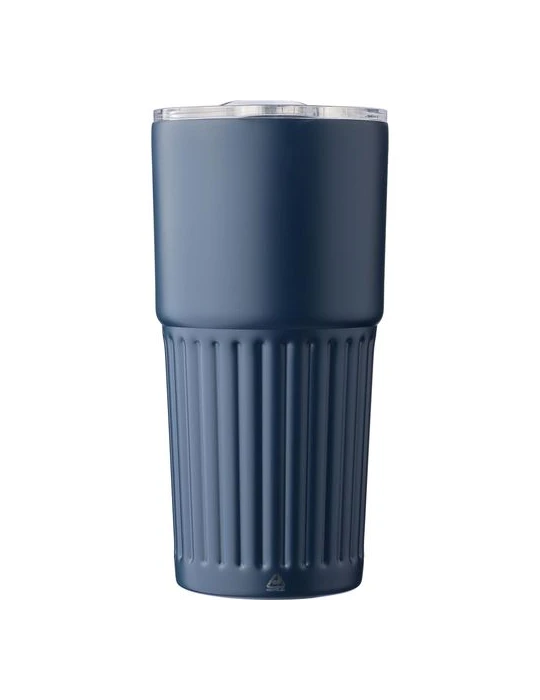 Mug double paroi en acier inoxydable recyclé de 500 ml Kael