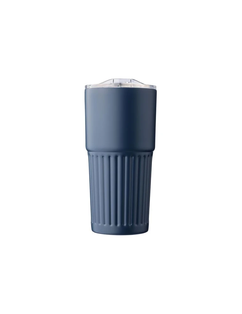 Mug double paroi en acier inoxydable recyclé de 500 ml Kael
