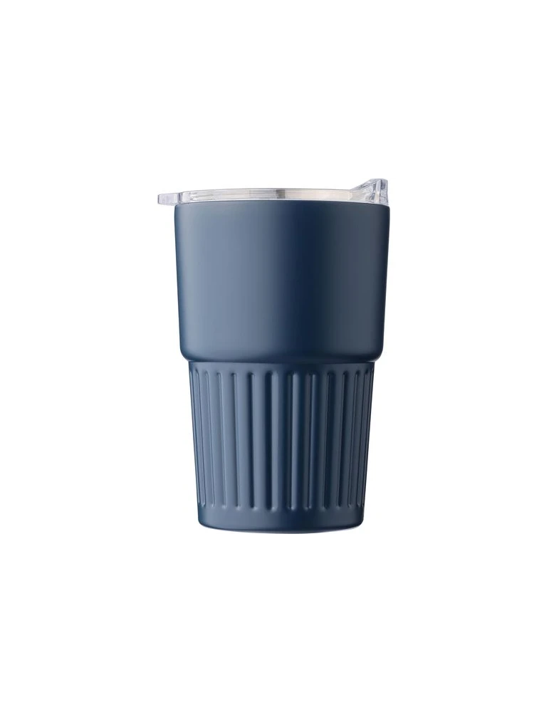 Mug nomade double paroi en acier inoxydable recyclé de 450 ml Calo