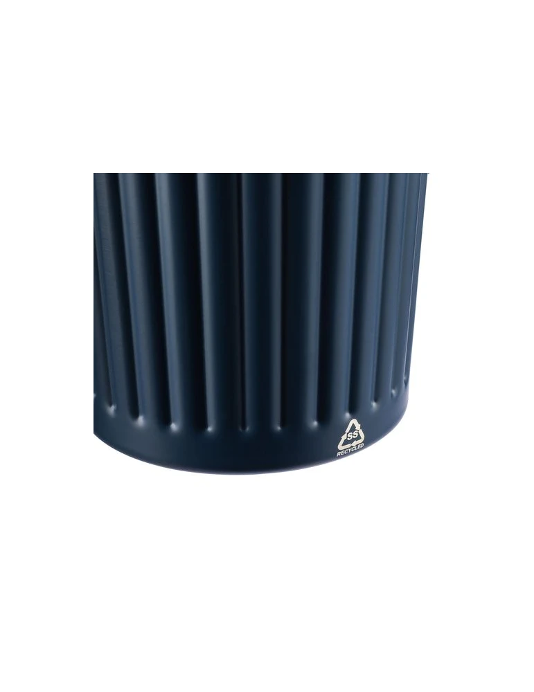 Mug nomade double paroi en acier inoxydable recyclé de 450 ml Calo