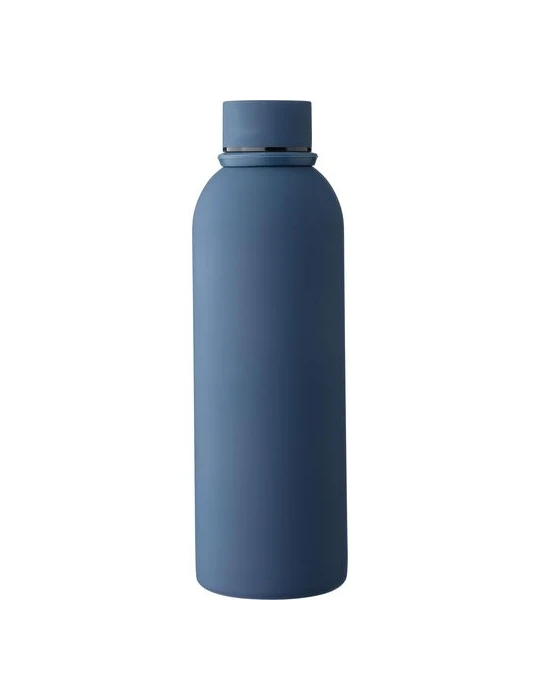 Gourde double paroi de 500 ml en acier inoxydable recyclé Sena Matières : acier inoxydable Couleurs : bleu
