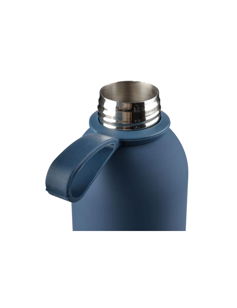 Gourde double paroi de 500 ml en acier inoxydable recyclé Sena Matières : acier inoxydable Couleurs : bleu cadeau client origina