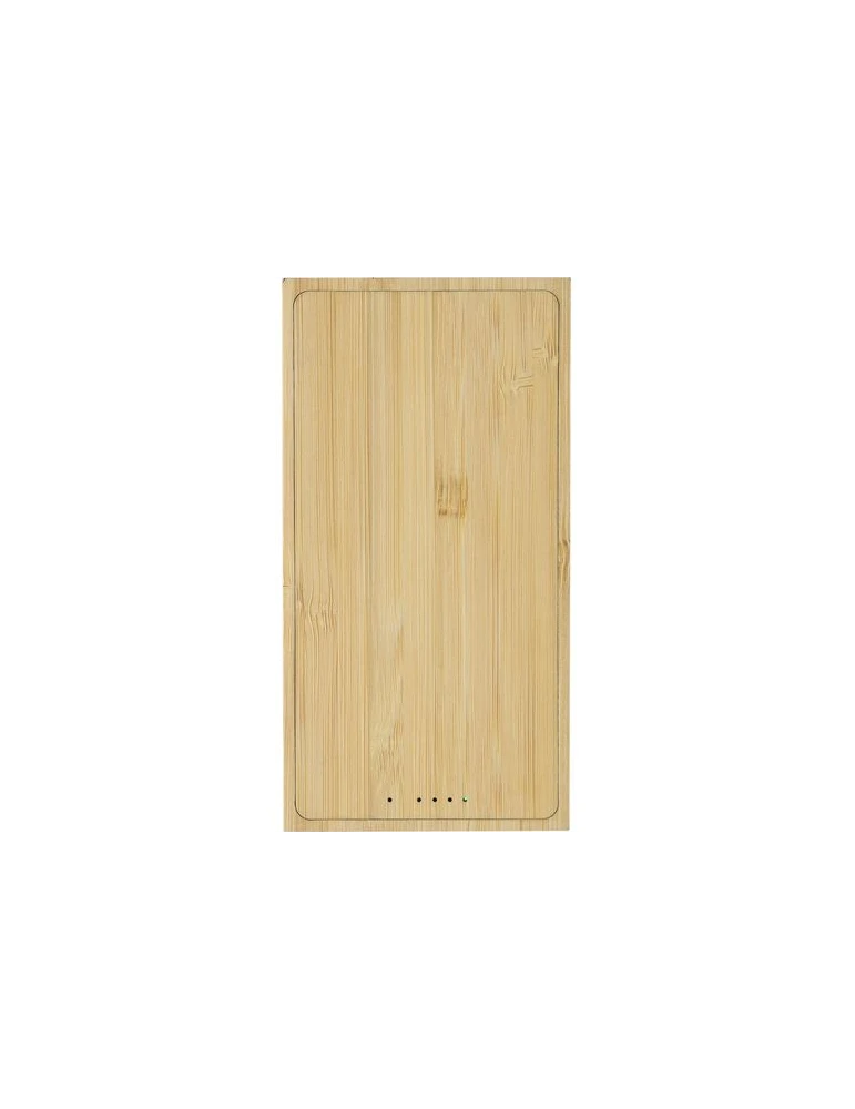 Power bank solaire en bambou Elz