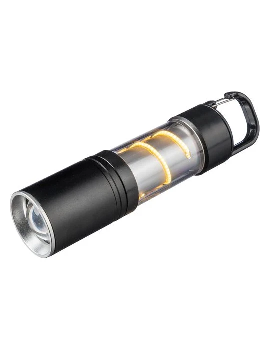 Lampe de poche COB en aluminium Vela