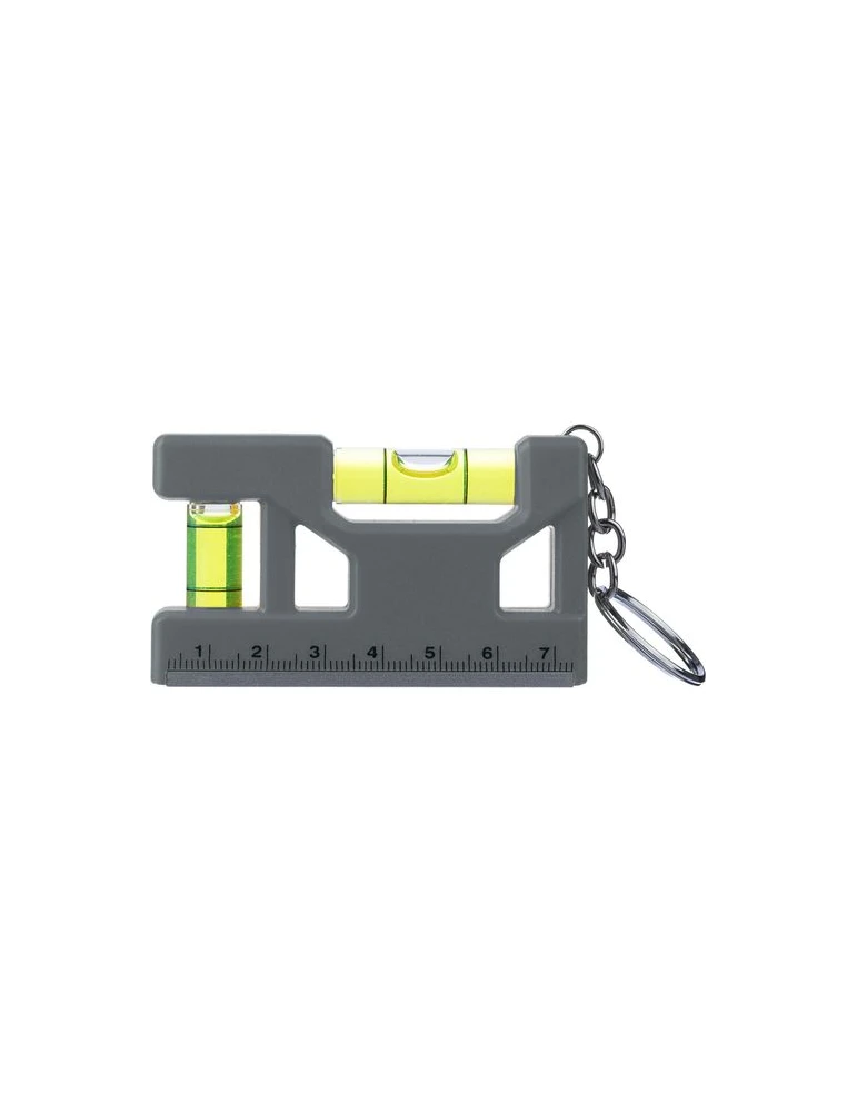 Porte-clés niveau à bulle en ABS recyclé Indira