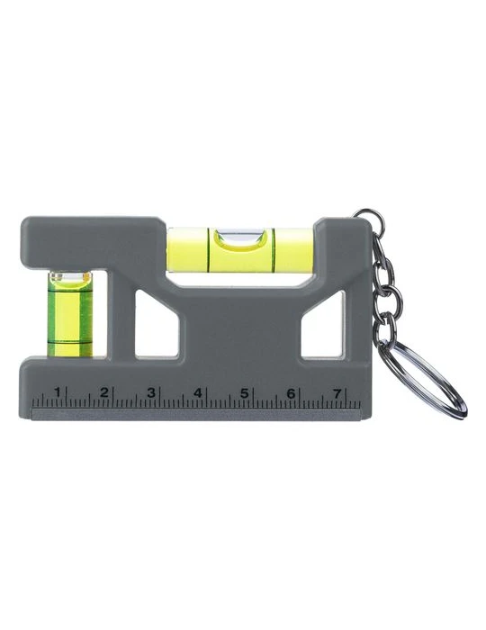 Porte-clés niveau à bulle en ABS recyclé Indira