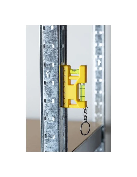 Porte-clés niveau à bulle en ABS recyclé Indira