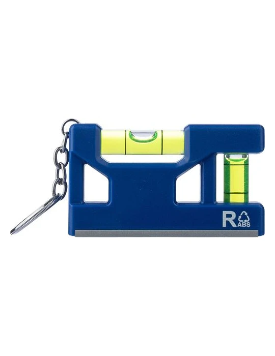 Porte-clés niveau à bulle en ABS recyclé Indira