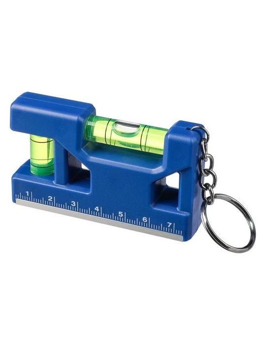 Porte-clés niveau à bulle en ABS recyclé Indira