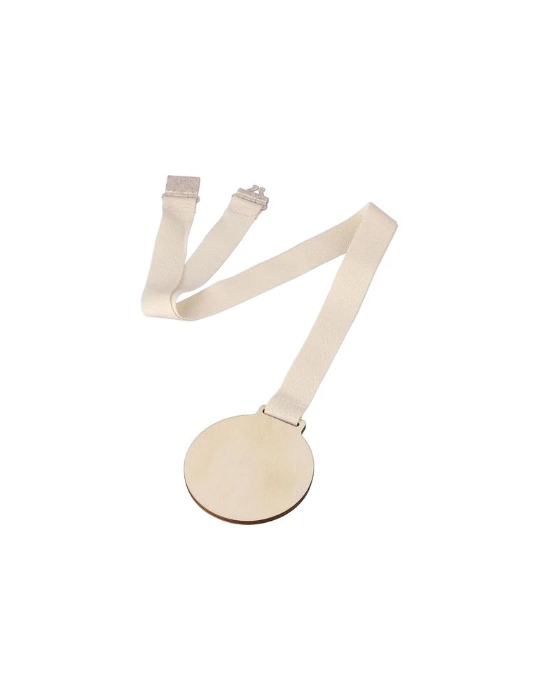 Médaillon en tilleul Koa